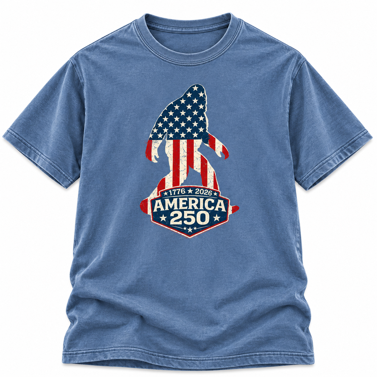 SASQUATCH AMERICA 250 1776-2026 T-SHIRT