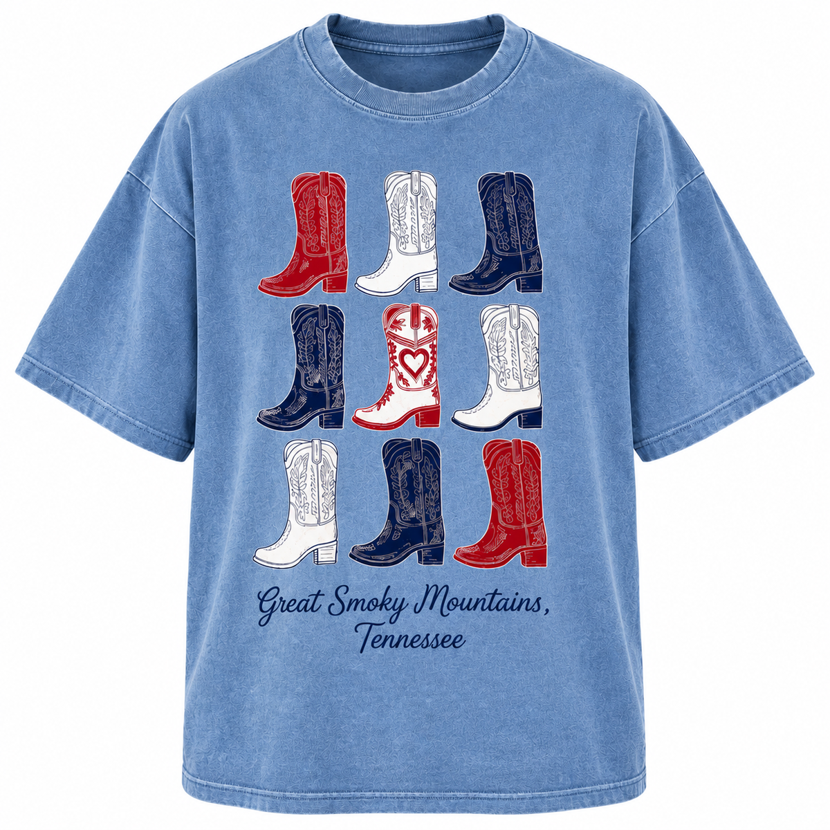 SMOKY MOUNTAIN COWGIRL T-SHIRT