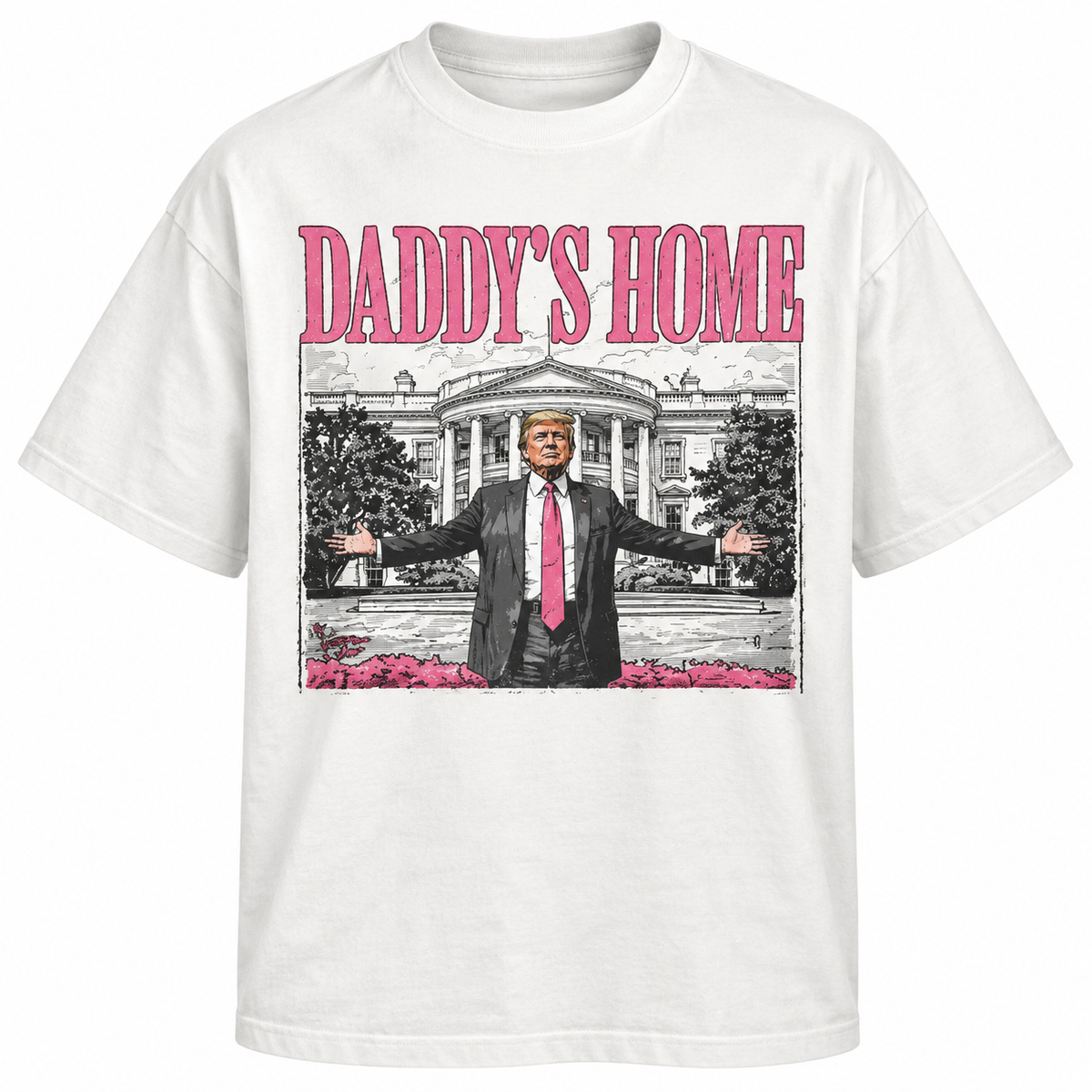 DADDY'S HOME T-SHIRT - BLACK