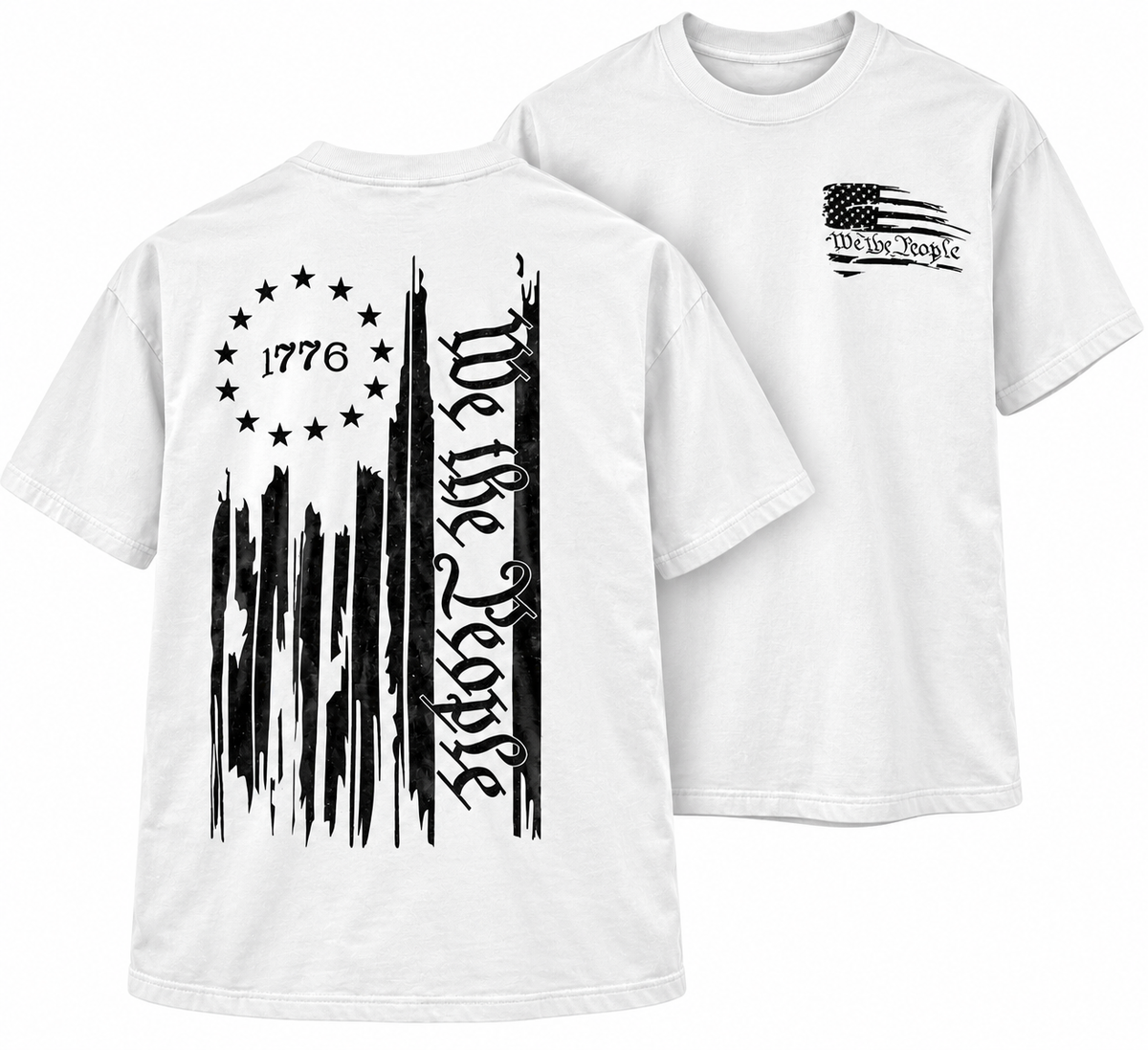 WE THE PEOPLE T-SHIRT - BLACK