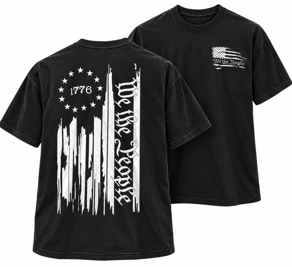 WE THE PEOPLE T-SHIRT - BLACK