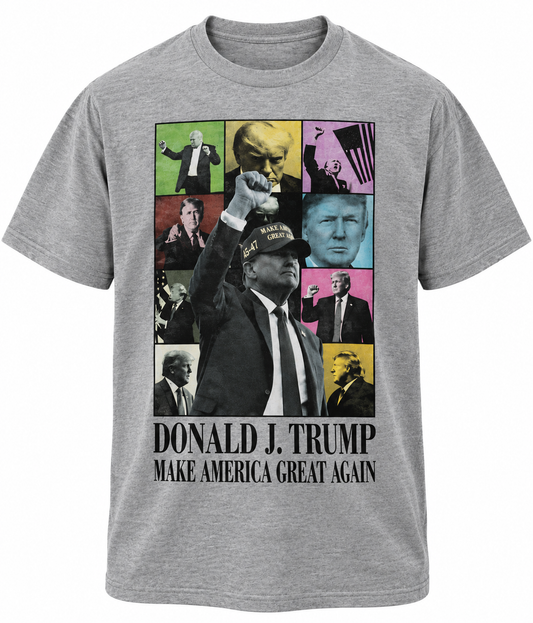 TRUMP PHOTO COLLAGE T-SHIRT