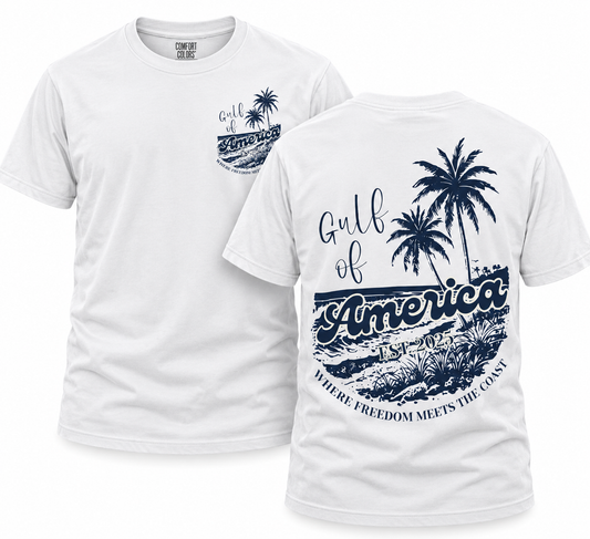 GULF OF AMERICA T-SHIRT - WHITE